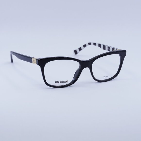 🕶️ New Moschino MOL515 0807 00 Eyeglasses - Black Frame 52mm - Picture 1 of 10